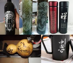 宝鸡渭滨区酒瓶葫芦工艺品激光雕刻机